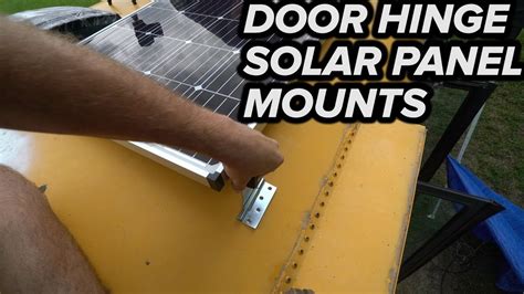 solar battery box hinge